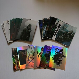  Final Fantasy 7 Art Museum коллекционная карточка продажа комплектом 36 листов коллекционные карточки FF7