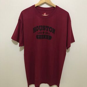 a06 海外古着 Hanes HOUSTON TEXAS カレッジロゴTシャツ XL