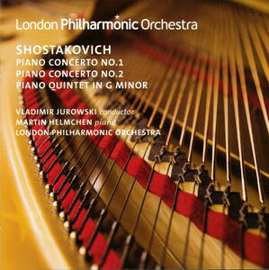 ヘルムヒェン、V・ユロフスキ／ロンドン・フィル　ショスタコーヴィチ／ピアノ協奏曲第１、２番、他　輸入盤CD、中古