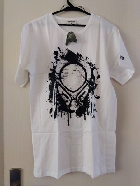 Tシャツ 白 半袖Tシャツ 半袖 ホワイト predator プレデター ティシャツ M