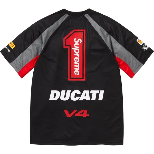 新品未開封 Supreme Ducati Soccer Jersey Black 24SS 黒 サッカー ジャージー