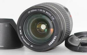 ★美品★ TAMRON タムロン AF ASPHERICAL 28-200mm F3.8-5.6 XR Di IF MACRO キヤノンマウント 前後キャップフード付属 #T056