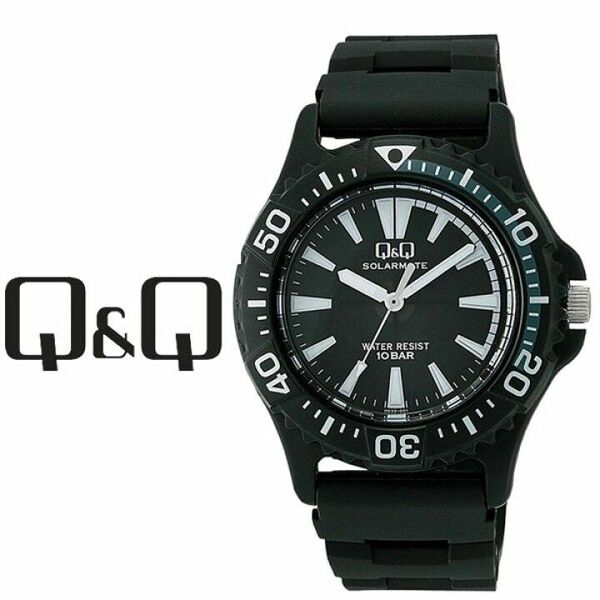 シチズン CITIZEN Q&Q キューキュー SOLARMATE　スポーツ ソーラー 腕時計 H030-001