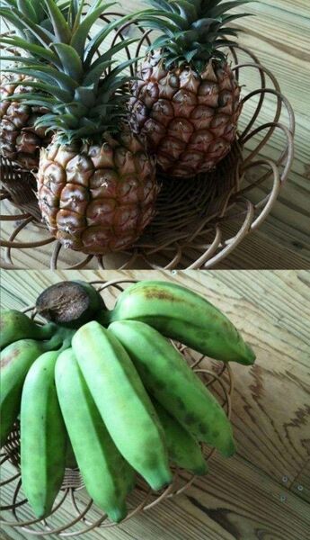 石垣島産 ピーチパイン&アップルバナナ 2kg