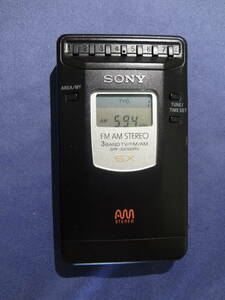 ●SONY 3バンド ポケット ラジオ SX /SRF-SX100RV