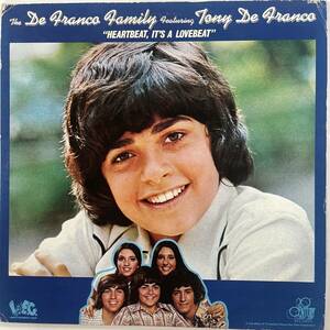 The De Franco Family / HEARTBEAT, IT’S A LOVEBEAT 日本盤　1974年 帯なし、ライナーノーツあり