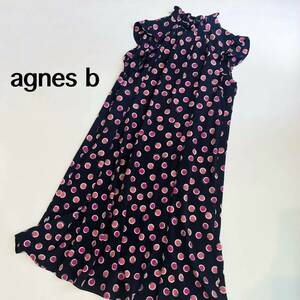 アニエスベー　agnes b ワンピース　チュニック　ひざ丈ワンピース　ノースリーブ　ワンピース トップス　シャツ　膝丈