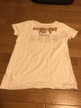100円セール！moussyマウジー 白色ホワイトプリント半袖Tシャツ サイズ1_画像7