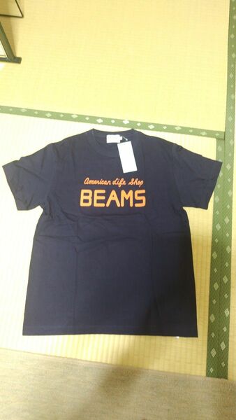 新品　BEAMS ビームス　45周年　メンズ　Tシャツ　ネイビー　S