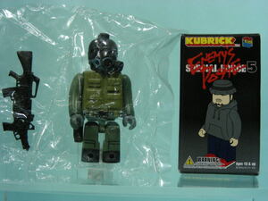 *KUBRICK Kubrick SPECIAL FORCE special force series 5 ENEMY'S POSSE * Secret SEALS TEAM6 inside sack unopened goods 
