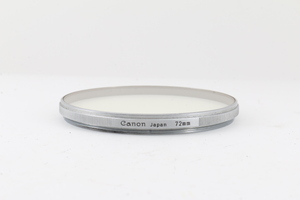 ★希少品★ CANON 72mm SL39.3C 銀枠UVカットフィルター Lマウント 50mm F0.95用 #J896