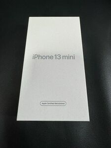 iPhone 13 mini ミッドナイト 256GB SIMフリー 未開封 整備品