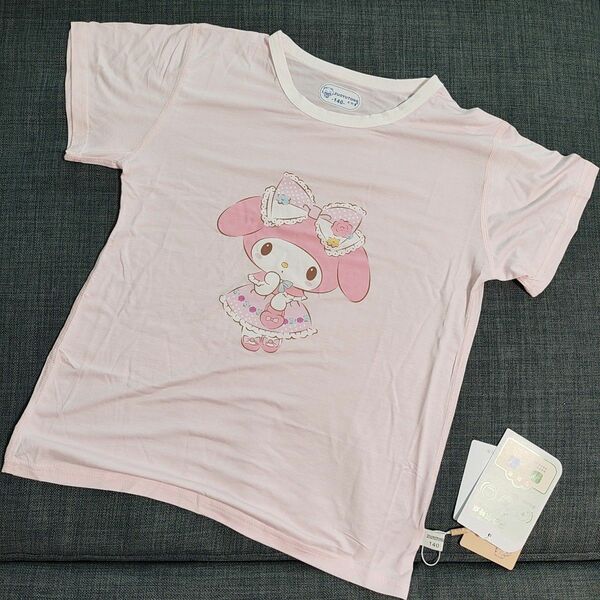 新品未使用品 zuoyutong柔らかいモダール生地 女の子キッズメロディーパジャマtシャツ