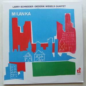 ◆ LARRY SCHNEIDER - DIEDERIK WISSELS Quartet / Milanka ◆ Timeless SJP 254 (Holland) ◆ V