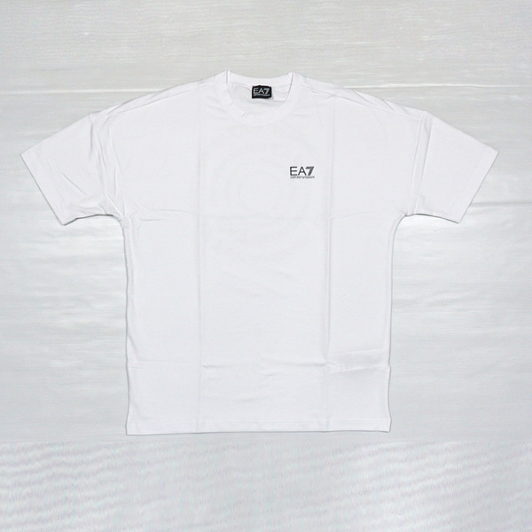 新品・本物 エンポリオ・アルマーニ EMPORIO ARMANI EA7 半袖 Tシャツ 3RPT12 PJLBZ 0100 ホワイト M