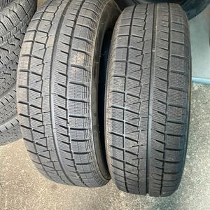 バリ山★215/60R17 96Q ブリヂストン アイスパートナー2 中古スタッドレスタイヤ２本セット2021年製　深溝　送料無料