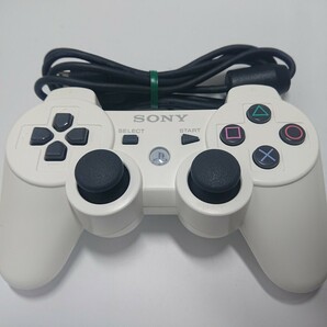 【清掃済み】PS3 純正 コントローラー DUALSHOCK3 SONY デュアルショック3 USBケーブル ホワイト