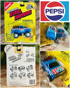 80' vintage Buddy L Pepsi Cola Steel Drivers Delivery Truck◆ビンテージペプシモンスタートラック◇当時レア◆◆HotWheelsA&Wcoca-cola