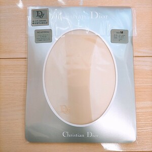 ＊*.゜◆新品◆Dior ディオール＊*.゜美しい透明感 足首ワンポイント ウエストゴム 爽やかマチ付き かかと付き パンティ ストッキング