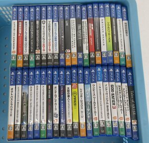 【ジャンク品】PS4ソフト 40本セット　スパイダーマン/ドラゴンクエスト/モンスターハンター/ドラゴンボール★未検品【ゲ-736】