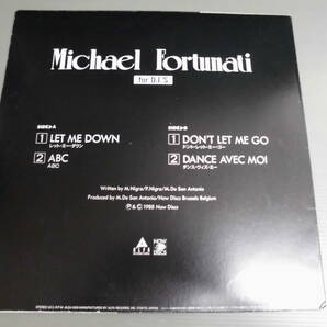 MICHAEL FORTUNATI/LET ME DOWN/2854 for D.J.'Sの画像2