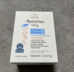 乳児湿疹 アビーノベビー 入浴剤 10袋 Aveeno Baby Eczema アレルギー　皮膚　乳児　幼児