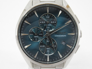 d80361-ap [送料280円]中古◇SEIKO WIRED セイコー ワイアード VD57-KBH0 クォーツ クロノグラフ アナログ メンズ 腕時計 [155-240601]