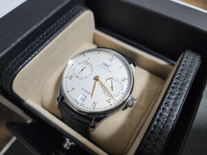 IWC ポルトギーゼ オートマチック 7デイズ IW500704 美品 腕時計