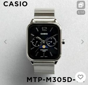 【新品・日本未発売】 MTP-M305D CASIO STANDARD MENS ブラック 腕時計