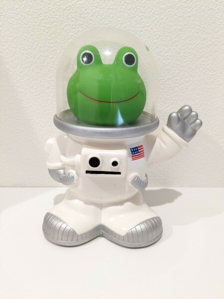 スペースバンク ケロタン 貯金箱 ソフビ 日本製 トロイマー ビンテージ レトロ 蛙 カエル