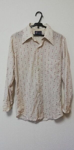 アメリカ製70s Fruit of the loom xanadu 長袖シャツ ヴィンテージ