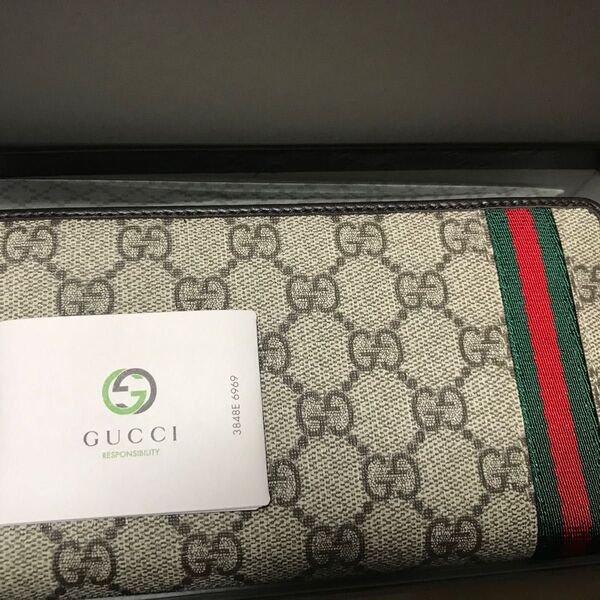 GUCCI グッチ 長財布 ラウンドファスナー