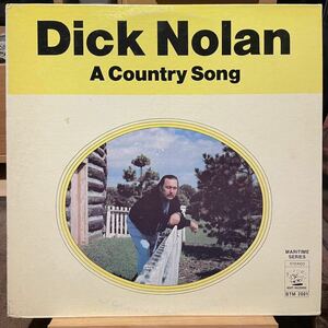 【Canada盤Org.】Dick Nolan A Country Song (1976) Boot BTM 2001