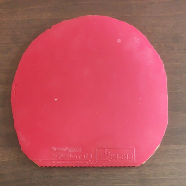 卓球ラバー Nittaku Fastarc G-1 赤色 厚