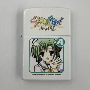 ko0601/09/83 1円～ 火花確認 2004年製 ZIPPO SHUFFLE! No.058 ジッポー シャッフル！ 時雨亜沙 ナンバー入り 1スタ 1円スタート