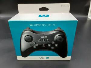 ta0601/11/24 中古品 WiiUハード WiiU PROコントローラー kuro 任天堂 動作確認済 