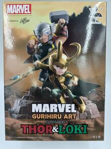 sy0603/03/29 未開封 ソー＆ロキ 「MARVEL」 GURIHIRU ART Luminasta “ソー＆ロキ”　マーベル　セガ