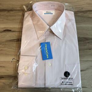 0427 Yu281 未使用 フジボウ ミラクルケア 長袖シャツ ピンク A型　カッターシャツ　ワイシャツ