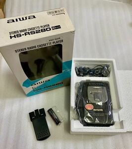 [ radio reception OK junk ] unused cassette player radio aiwa Aiwa HS-RS280 radio-cassette 