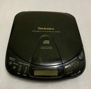 Technics ポータブルCDプレーヤー SL-XP150 ブラック 【ジャンク品】1994年 テクニクス Panasonic パナソニック 