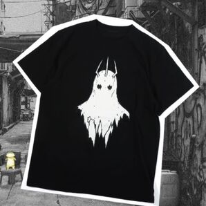 ドロヘドロ ホールくんの民 Tシャツ L ブラック Dorohedoro