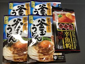 [5個]キッコーマン具麺　釜玉うどん　辛辛魚