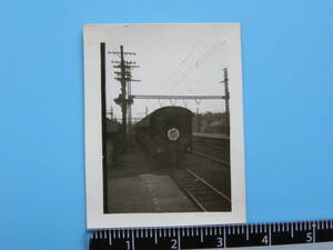 (J53)342 写真 古写真 電車 鉄道 鉄道写真 準急 いこい号 昭和25年4月22日 品川駅