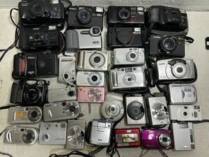 FUJIFILM／IXY／Canon／Nikon 他　E5000/PC1007 / 他 コンパクトカメラ 大量まとめ〜32点セット★現状品ジャンク扱い