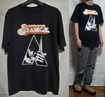 時計じかけのオレンジ 古着 Tシャツ 黒 A Clockwork Orange TEE black usedclothing_画像1