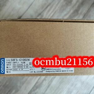 ★新品　OMRON 　オムロン 　安定化電源 S8FS-C10024 DC24V 4.5A 100W【6ヶ月保証付き】