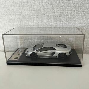 未使用　KYOSHO F003-0 AVENTADOR ランボアヴェンタドール LF 700-4(シルバー)ミニカー 1/43スケール