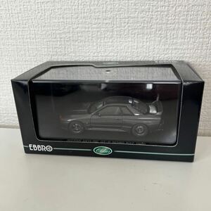 未使用 EBBRO NISSAN SKYLINE GT-R NISMO R32 1990 GUN GRAY 44131 ミニカー 1/43スケール