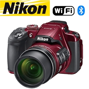 ニコン Nikon COOLPIX B700 クールピクス レッド コンパクトデジタルカメラ コンデジ カメラ 中古