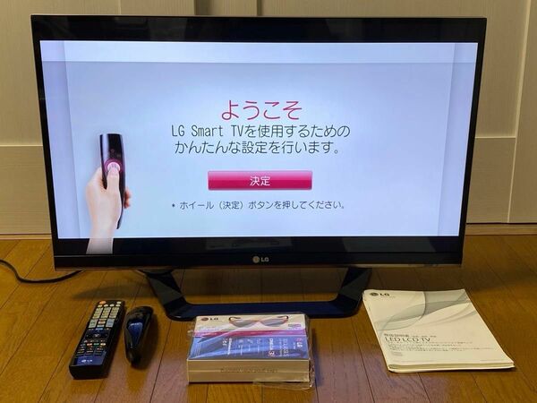 LG 液晶テレビ 32LM6600-JB スマートTV 2012年製 フルハイビジョン 1,920×1,080 Wチューナー裏録画